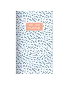 Office Depot Brand Monthly Academic Planner, 3-1/2in x 6in, Cheetah Love, July 2021 To June 2022, ODUS2033-029