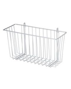 Honey-Can-Do Wire Shelf Accessory Basket, Medium Size, Chrome