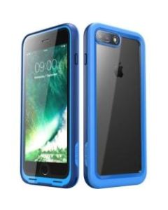 NexCase Case - For Apple iPhone 7 Plus, iPhone 8 Plus Smartphone - Blue - Water Proof - Thermoplastic Polyurethane (TPU), Polycarbonate