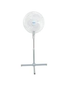 Impress Handi-Fan Oscillating Stand Fan, 52inH x 21inW x 16inD, White