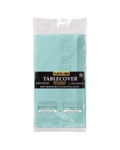 Amscan Paper Table Covers, 54in x 108in, Robins Egg Blue, Pack Of 5 Table Covers