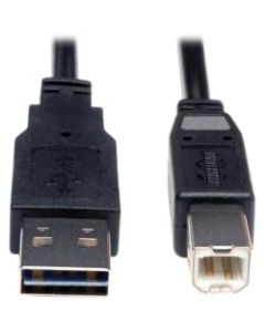 Tripp Lite 3ft USB 2.0 High Speed Cable Reverisble A to B M/M - (Reversible A to B M/M) 3-ft.