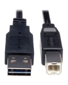 Tripp Lite 10ft USB 2.0 High Speed Cable Reverisble A to B M/M - (Reversible A to B M/M) 10-ft.