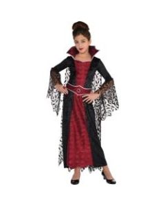 Amscan Coffin Queen Deluxe Girls Halloween Costume, Medium