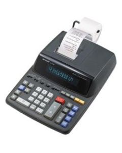Sharp EL-2196BL Printing Calculator, Black
