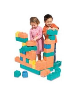 Creativity Street Extra-large Gorilla Foam Blocks - Skill Learning: Creativity, Logic, Reasoning, Communication - 1 Year & Up - 66 Pieces - Assorted