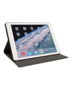 Mobile Edge SlimFit Carrying Case (Portfolio) iPad Air - Brown - Shock Absorbing, Bump Resistant Interior, Drop Resistant Interior, Spill Resistant Interior, Slip Resistant Interior - Vegan Leather, MicroFiber Interior
