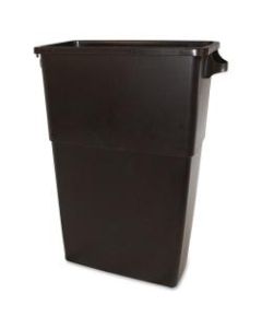 Thin Bin 23-gal Brown Container - 23 gal Capacity - 30in Height x 23in Width - Polyethylene - Brown - 1 Each