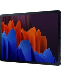 Samsung Galaxy Tab S7+ SM-T978 Tablet - 12.4in WQXGA+ Octa-core (8 Core) 3.09 GHz - 6 GB RAM - 128 GB Storage - Android 10 - 5G - Mystical Black