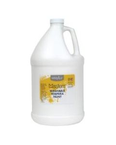 Little Masters Washable Tempera Paint, 128 Oz, White, Pack Of 2