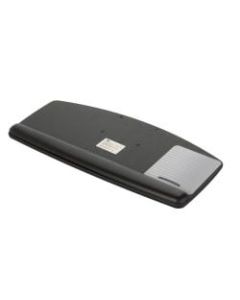 3M Adjustable Keyboard Tray Platform - 12.3in Width x 2.3in Depth - Black - 1
