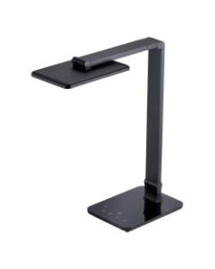Bostitch Adjustable Color Temperature LED Desk Lamp, 17-3/4inH, Black