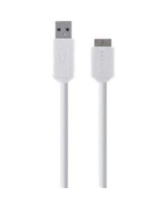 Belkin USB Cable - 3 ft USB Data Transfer Cable - Type A USB - Micro Type B USB