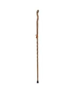 Brazos Walking Sticks Fitness Walker Oak Walking Stick, 55in, Brown