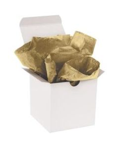 Office Depot Brand Gift-Grade Tissue Paper, 20in x 30in, Metallic Gold, Pack Of 200