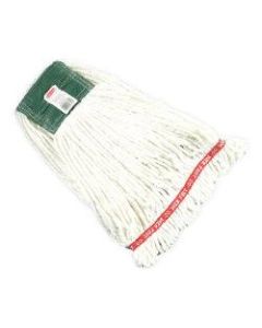 Rubbermaid Premium Web Foot Shrinkless Wet Mop, Medium 5in Headband, White