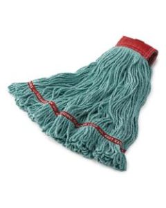 Rubbermaid Swinger Loop Wet Mop, Medium 5in Headband, Green