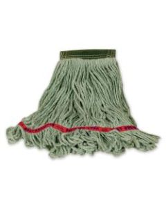 Rubbermaid Swinger Loop Wet Mop, Large 5in Headband, Green