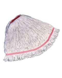 Rubbermaid Swinger Loop Wet Mop, Large 5in Headband, White