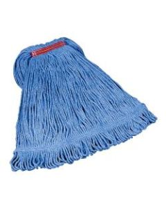 Rubbermaid Super Stitch Blend Mop, Medium 1in Headband, Blue