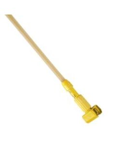 Rubbermaid Gripper Wet Mop Handle, 60in, Wood