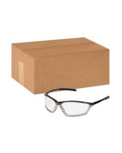 Shock Protective Eyewear, Clear Lens, Anti-Fog, Chameleon/Chrome/Clear Frame