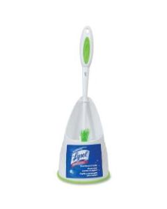 Quickie Lysol Toilet Brush And Caddy, 12-1/2in, Green
