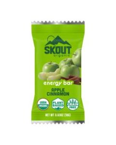 Skout Backcountry Organic Apple Cinnamon Energy Bar Minis, 0.63 Oz, Pack Of 200 Energy Bars