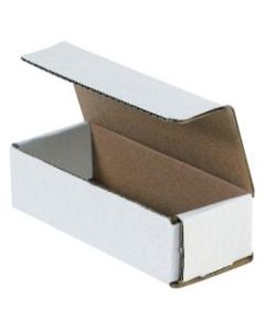 Office Depot Brand 10in Corrugated Mailers, 3inH x 5inW x 10inD, White, Pack Of 50