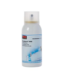 Rubbermaid Microburst 3000 Air Freshener Refills, Linen Fresh, 2 Oz, Case Of 12