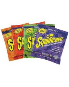 Sqwincher Powder Packs, Tea, 23.83 Oz, Case Of 32