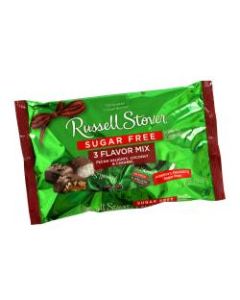 Russell Stover Sugar-Free Candy Mix, 3-Flavor, 10 Oz Bag, Pack Of 2 Bags