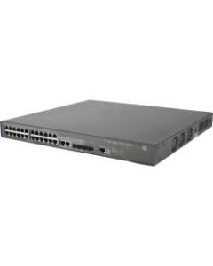 HPE 3600-24-PoE+ v2 SI Switch - 24 Ports - Manageable - Fast Ethernet, Gigabit Ethernet - 10/100Base-TX, 1000Base-X, 1000Base-T - 3 Layer Supported - 2 SFP Slots - Twisted Pair - 1U High - Rack-mountable - Lifetime Limited Warranty