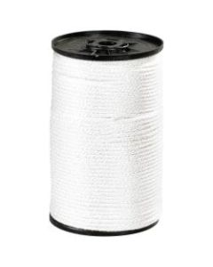 Office Depot Brand Solid Braided Nylon Rope, 620 Lb, 3/16in x 500ft, White
