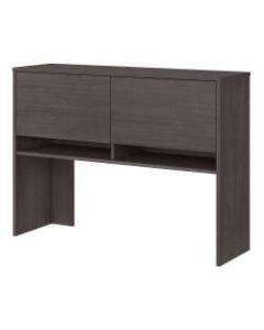 Bush Business Furniture Jamestown 49inW Hutch For 60inW Desk, Storm Gray, Standard Delivery