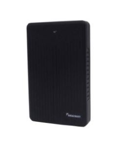 SKILCRAFT Portable External Hard Drive, 4TB, Black