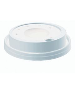 Dart Cafe G Cappuccino Dome Lids, For 12-24 Oz Cups, White, Case Of 1,000