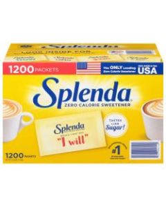 Splenda Sweetener Packets, Box Of 1,000