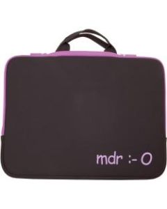 Urban Factory Carrying Case (Sleeve) for 15in to 16in Notebook - Purple - Neoprene, Foam - MDR (mort de rire) Emotion - 13in Height x 16.2in Width x 1.3in Depth