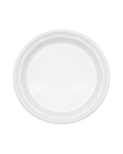 Dart Famous Service Impact Plastic Dinnerware - 9in Width Plate - Polystyrene, Foam, Plastic - White - Glossy - 500 Piece(s) / Carton