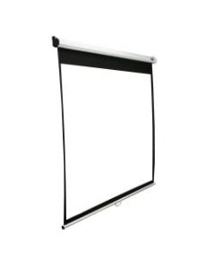 Elite Screens Manual Series - 80-INCH 4:3, Pull Down Manual Projector Screen with AUTO LOCK, Movie Home Theater 8K / 4K Ultra HD 3D Ready, 2-YEAR WARRANTY , M80NWV"
