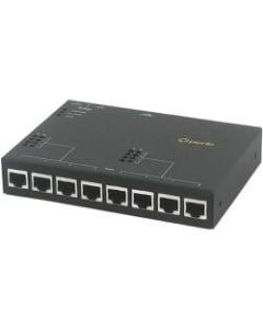 Perle IOLAN STS8-D Terminal Server - Twisted Pair - 1 x Network (RJ-45) - 10/100Base-TX - Fast Ethernet - Management Port