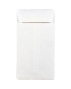 JAM Paper Coin Envelopes, #5, Gummed Seal, White, Pack Of 25