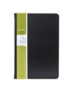 Eccolo Faux-Leather Journal, Black