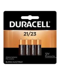 Duracell 12-Volt Alkaline 21/23 Batteries, Pack Of 4