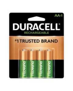 Duracell NiMH AA Rechargeable Batteries, Pack Of 4