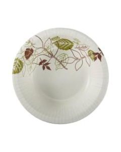 Dixie Ultra Pathways Heavyweight Paper Bowls, 20 Oz, Burgundy/Green, Carton Of 500 Bowls