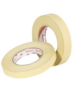 3M 2380 High Temperature Masking Tape, 0.75in x 60 Yd., Tan, Case Of 48