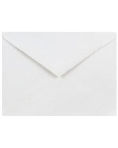 JAM Paper Booklet Invitation Envelopes, A6, Gummed Seal, Regular White, Pack Of 25