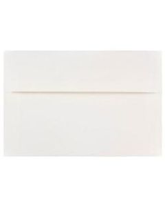 JAM Paper Booklet Invitation Envelopes, A8, Gummed Seal, White, Pack Of 25
